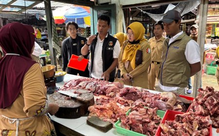 Sidak Jelang Ramadhan, Satgas Saber Polres Bojonegoro Fokus Pengendalian Harga