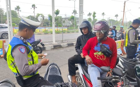 Polres Pelabuhan Tanjungperak Tingkatkan Pengawasan Lalu Lintas di Jembatan Suramadu
