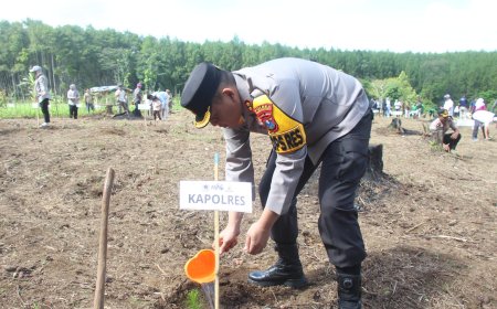 Gerakan Sedekah Oksigen Jadi Wujud Kepedulian Polres Bondowoso di HPN 2026