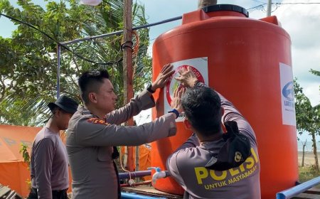 Kapolres: Pembangunan Sumur Bor oleh STIK 83 Cerminkan Empati Polri