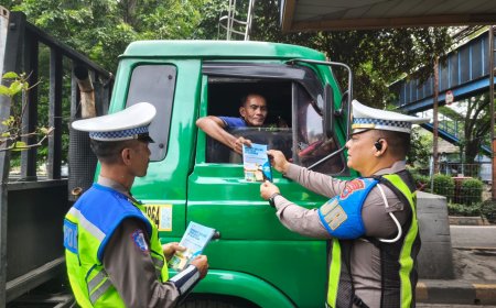 Ditlantas Polda Jatim Edukasi dan Tertibkan Penggunaan Lajur Tol