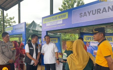Komitmen Polres Ngawi dan Pemkab Jaga Stabilitas Harga Lewat Operasi Pasar Murah