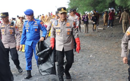 Polresta Banyuwangi Dukung Wisata Aman dan Bersih melalui Banyuwangi Asri