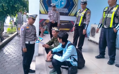 Jaga Keselamatan Bersama, Polres Magetan Gencarkan Edukasi Jalan Raya