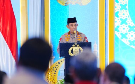 Buka Puasa Bersama Lintas Organisasi, Kapolri Tekankan Kolaborasi
