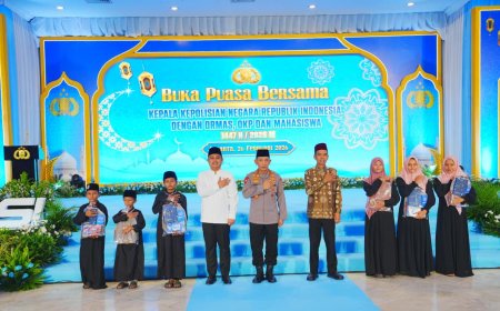 Bukber Penuh Kebersamaan, Kapolri Serukan Persatuan Bangsa