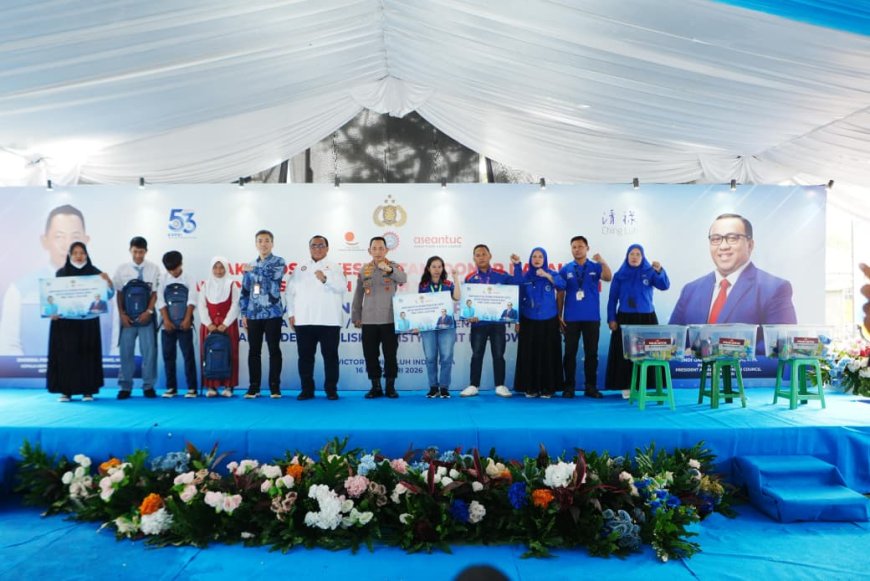 Hadiri HUT ke-53 KSPSI, Kapolri Nyatakan Dukungan untuk Buruh