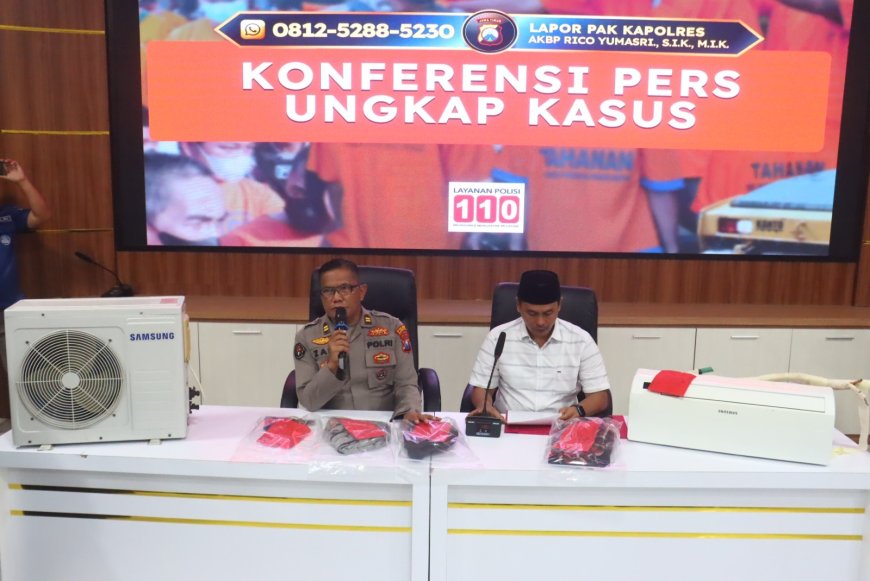 Spesialis Bobol Sekolah Dibekuk Polres Probolinggo Kota