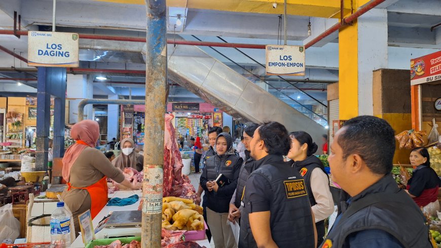 Satgas Pangan Polres Madiun Kota Perkuat Sinergi dengan Disperindag Awasi Harga