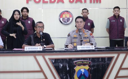 Polda Jatim Amankan Barang Bukti Bahan Peledak Ilegal