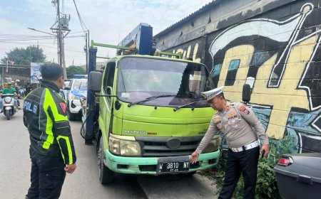 Laporan Cepat Ditindaklanjuti, Truk Curian Berhasil Diamankan