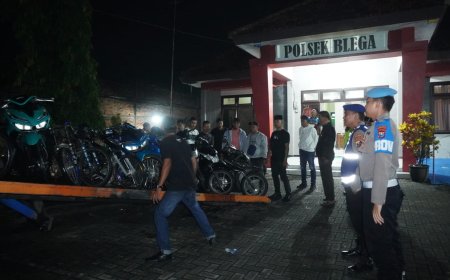 Polres Bangkalan Gelar Razia KRYD di Bulan Suci