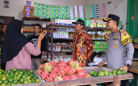 Polres Ngawi Bersama Pemkab Awasi Perdagangan Bapokting