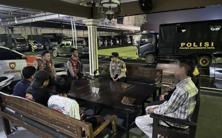 Polisi Gagalkan Tawuran di Wilayah Mojokerto Kota