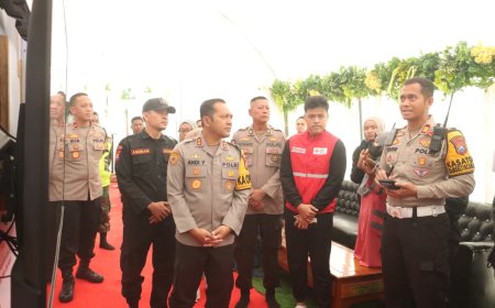Polres Mojokerto Siaga di Titik Rawan Banjir dan Longsor