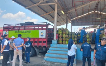 Polres Bojonegoro Bersama Pemkab Cek SPBE dan Pangkalan LPG Jaga Pasokan Jelang Lebaran   