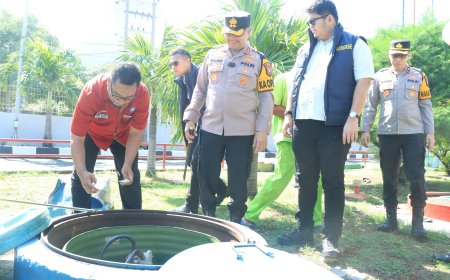 Polres Gresik Pantau SPBU Pastikan Stok Aman di Libur Lebaran