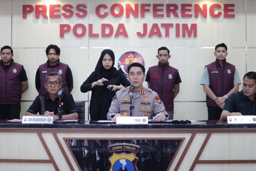 Aksi Peredaran Bahan Peledak Ilegal Digagalkan Polda Jatim