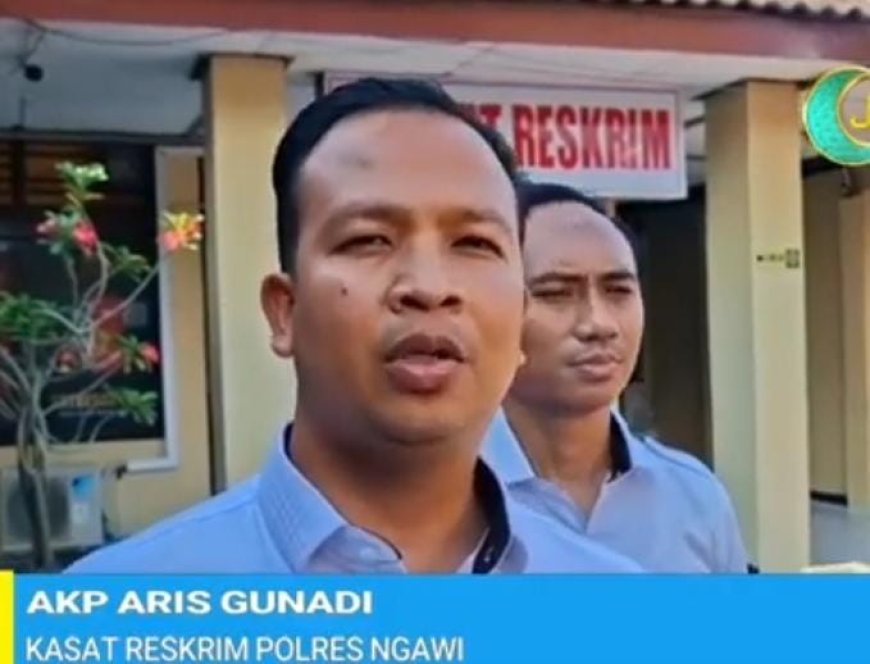 Polres Ngawi Bekuk Pelaku Curanmor yang Beraksi di Rumah Warga