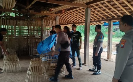 Berantas Penyakit Masyarakat, Polres Ponorogo Bubarkan Arena Judi