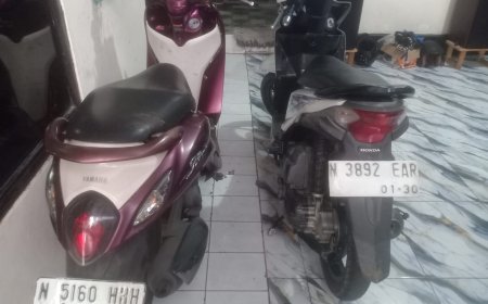Polres Malang Ringkus Sindikat Pencurian Motor di Singosari