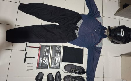 Tiga Pelaku Curanmor Tak Berkutik Saat Diamankan Polres Malang