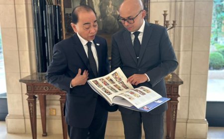 MBG Indonesia Menembus Paris Lewat Buku Bhayangkara Nusantara