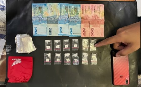 Polres Malang Bongkar Peredaran Sabu, Tersangka Diamankan
