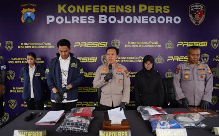 Polres Bojonegoro Bongkar Jaringan Curanmor, Dua Pelaku Diamankan