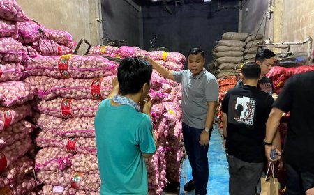 23 Ton Bawang dan Cabai Ilegal Diamankan di Pontianak