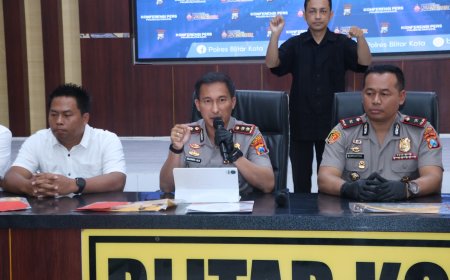 Sindikat Curanmor Antar Daerah Terungkap, Polres Blitar Kota Amankan Tersangka