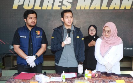 Polres Malang Sita Tabung dan Alat Pengoplos LPG
