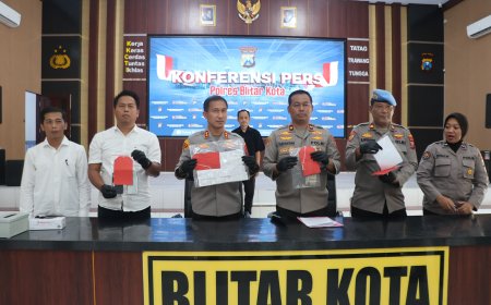 Tersangka Penyalahgunaan BBM Subsidi Ditangkap Polres Blitar Kota