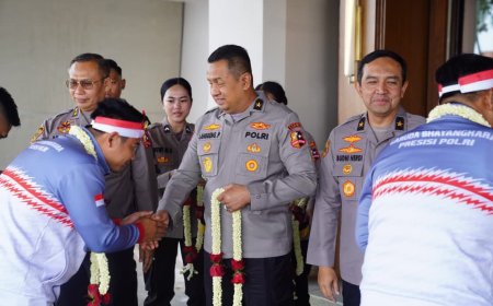 Garbha Presisi Pulang Bawa Juara Umum, Disambut As SDM Kapolri