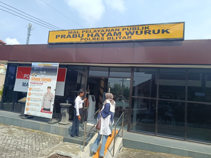 MPP Jadi Pusat Layanan, Polres Blitar Permudah Masyarakat