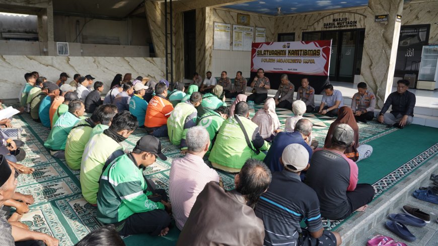 Polres Mojokerto Kota Perkuat Partisipasi Masyarakat Jaga Keamanan Melalui Sabuk Kamtibmas