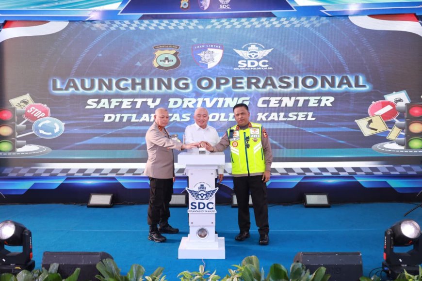 Polda Kalsel Resmi Punya SDC, Kakorlantas Polri Pimpin Peresmian