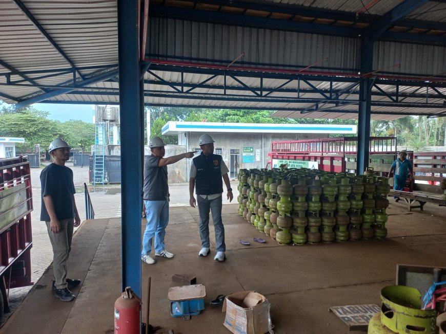 Polres Bondowoso Lakukan Monitoring Distribusi LPG Bersubsidi