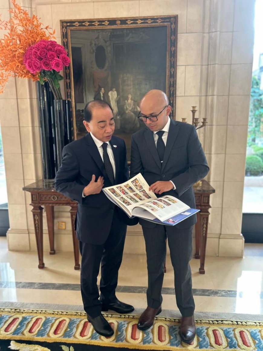 MBG Indonesia Menembus Paris Lewat Buku Bhayangkara Nusantara