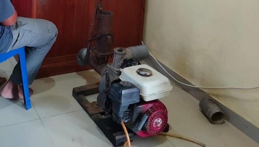 Polsek Kartoharjo Ringkus Pelaku Pencuri Pompa Air