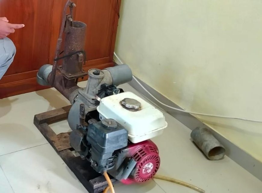 Pencuri Pompa Air di Sawah Dibekuk, Polisi Bertindak Cepat