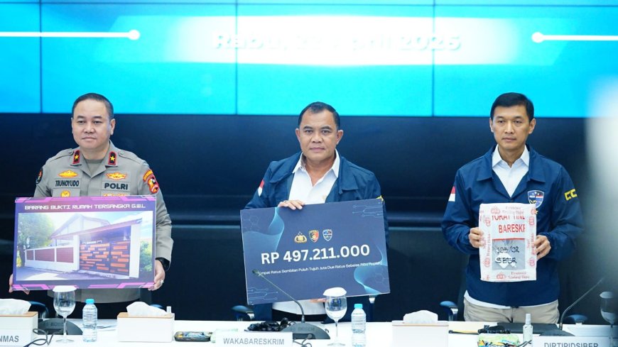 Polri Amankan Pelaku Sindikat Phishing Global
