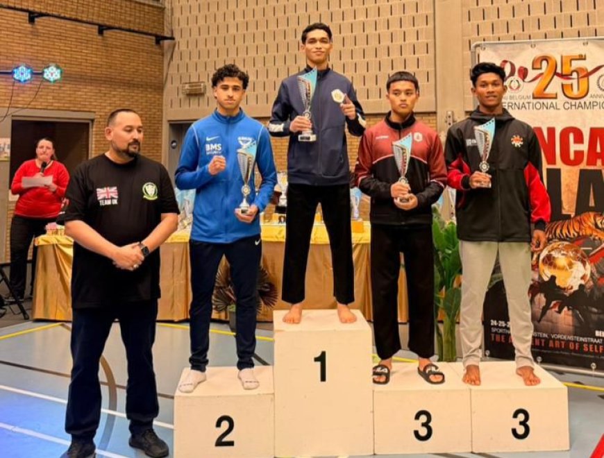 Atlet Indonesia Berjaya di Belgia Lewat Pencak Silat