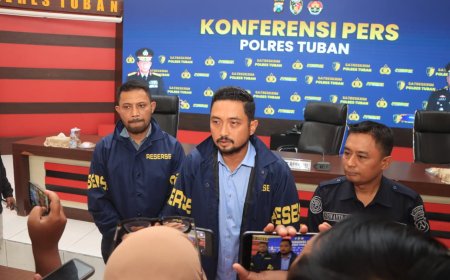 Polres Tuban Bekuk Pelaku Kejahatan Uang Palsu