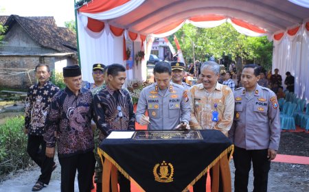 Jembatan Presisi Diresmikan, Aktivitas Warga Lebih Mudah