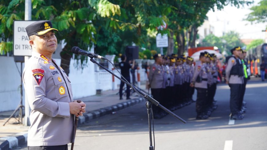 3.670 Personel Dikerahkan Demi Keamanan Aksi Buruh