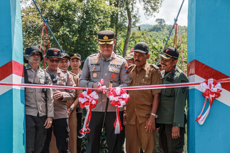 Kapolres Jember Tingkatkan Infrastruktur untuk Masyarakat