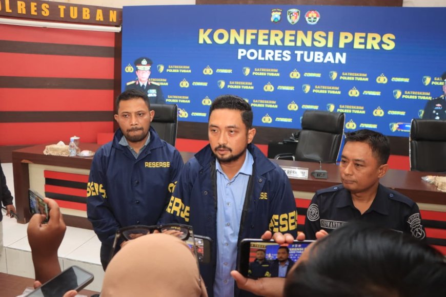 Polres Tuban Bekuk Pelaku Kejahatan Uang Palsu