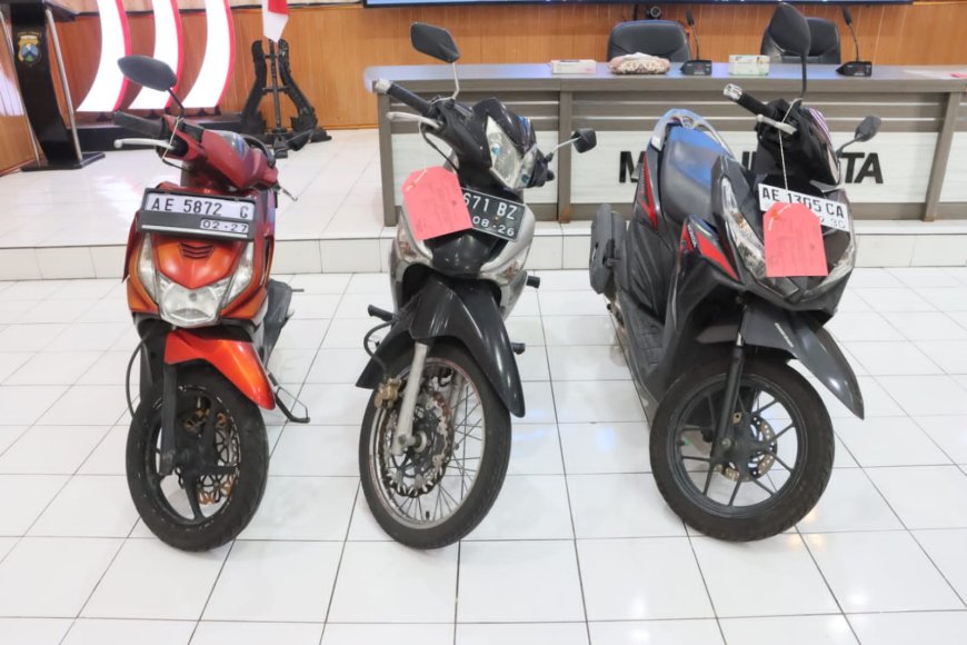 Polisi Amankan Dua Pelaku Curanmor yang Meresahkan