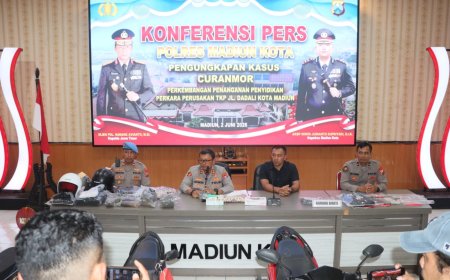 Polres Madiun Kota Hadirkan Rasa Aman melalui Penegakan Hukum